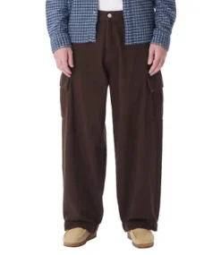 OBEY Big Wig Cargo Denim Pant - Java Brown