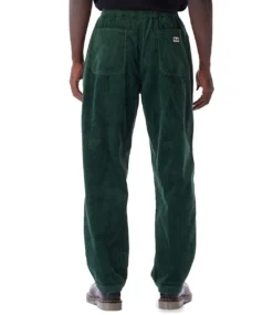OBEY Easy Cord Pant - Dark Cedar -Kleding Winkel obey easy cord pant dark cedar 4