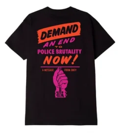 OBEY End Police Brutality - Black