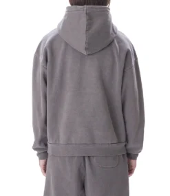 OBEY Lowercase Pigment Hood - Pigment Digital Black -Kleding Winkel obey lowercase pigment hood pigment digital black 2