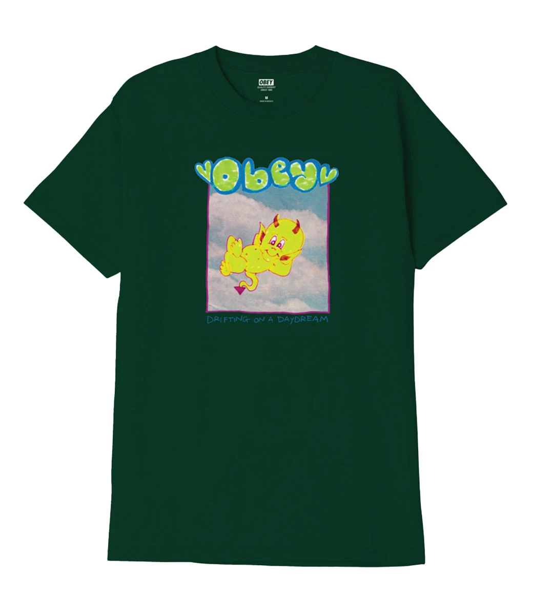 OBEY Obey Drifting On A Daydream - Forest Green 2 OBEY Obey Drifting On A Daydream - Forest Green - Afbeelding 2