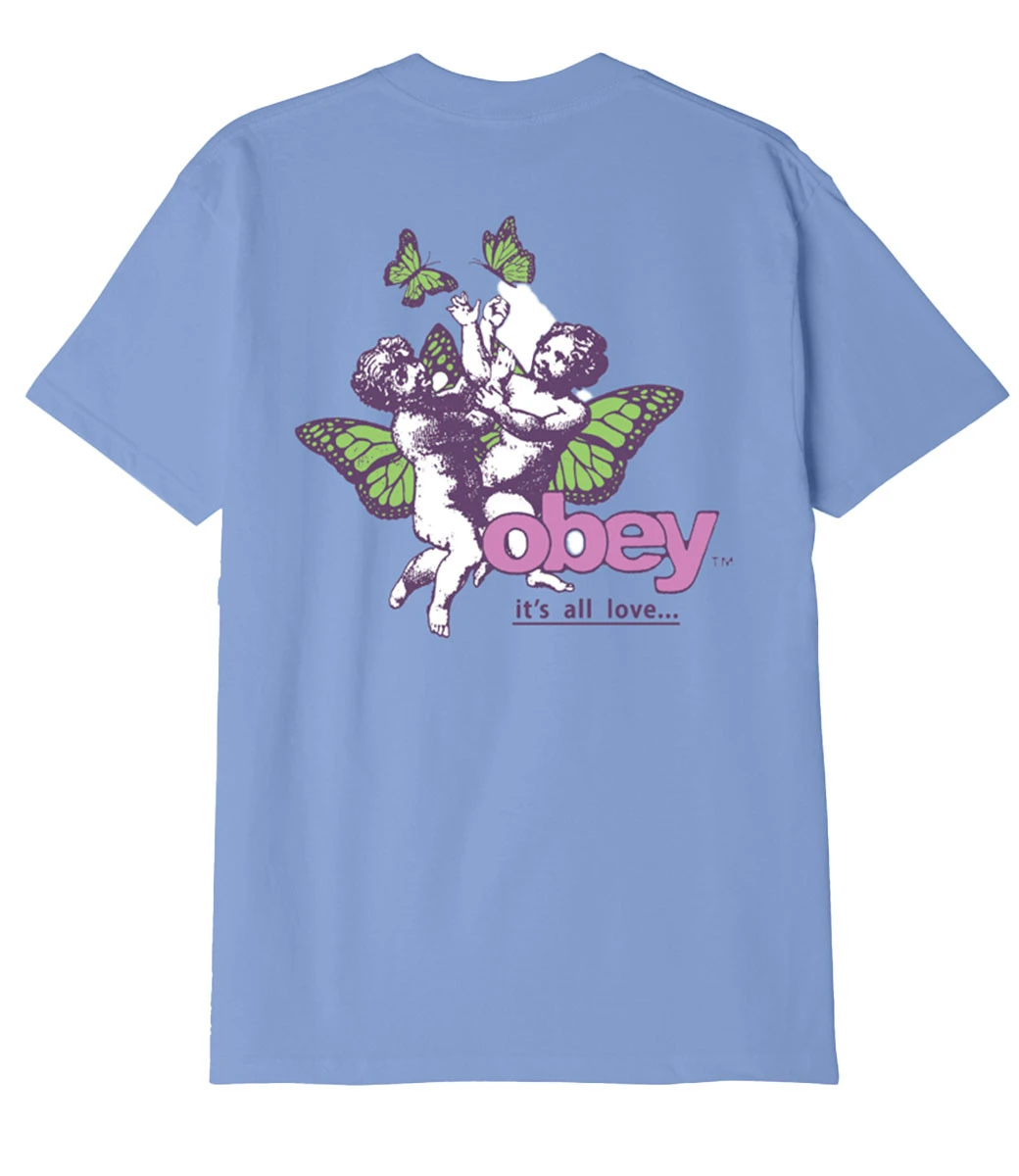 OBEY Obey It’S All Love - Digital Violet 2 OBEY Obey It’S All Love - Digital Violet - Afbeelding 2
