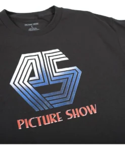 PICTURE SHOW Cannon Tee - Black -Kleding Winkel picture show cannon tee black 2