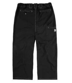 POETIC COLLECTIVE Painter Pants - Black/White Seams -Kleding Winkel poetic collective painter pants black white seams 3