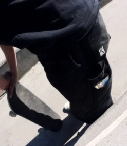 POETIC COLLECTIVE Sculptor Pants - Black Canvas -Kleding Winkel poetic collective sculptor pants black canvas 2