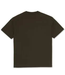 POLAR Polar Gang T-Shirt - Brown -Kleding Winkel polar polar gang t shirt brown 2