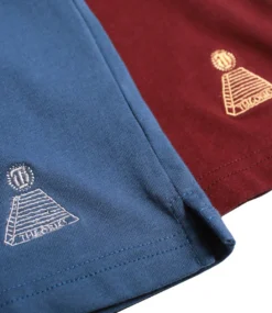 THEORIES OF ATLANTIS Football Tee - Blue -Kleding Winkel theories of atlantis football tee blue 6