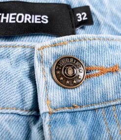 THEORIES OF ATLANTIS Plaza Jeans - Lightwash Blue -Kleding Winkel theories of atlantis plaza jeans lightwash blue 4