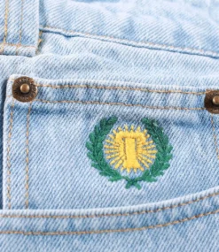 THEORIES OF ATLANTIS Plaza Jeans - Lightwash Blue -Kleding Winkel theories of atlantis plaza jeans lightwash blue 6