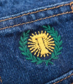 THEORIES OF ATLANTIS Plaza Jeans - Washed Blue -Kleding Winkel theories of atlantis plaza jeans washed blue 5