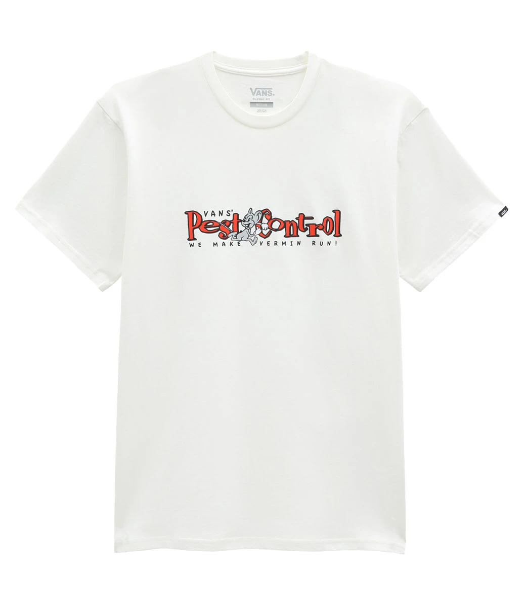 VANS Vans Pest Control Ss Tee - Marshmallow 2 VANS Vans Pest Control Ss Tee - Marshmallow - Afbeelding 2
