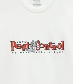 VANS Vans Pest Control Ss Tee - Marshmallow 5 VANS Vans Pest Control Ss Tee - Marshmallow -Kleding Winkel vans vans pest control ss tee marshmallow 2