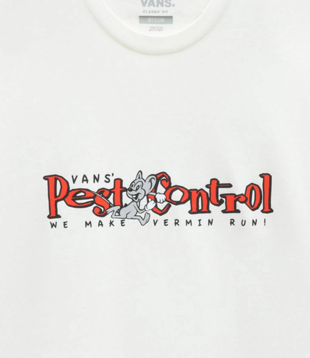 VANS Vans Pest Control Ss Tee - Marshmallow 3 VANS Vans Pest Control Ss Tee - Marshmallow - Afbeelding 3