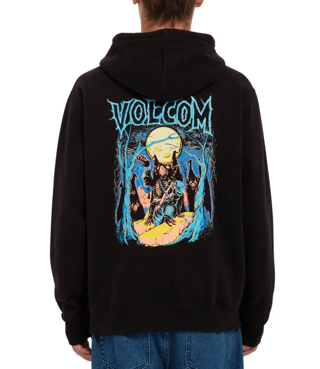 VOLCOM Fa Max Sherman Hoodie - Black 2 VOLCOM Fa Max Sherman Hoodie - Black - Afbeelding 2