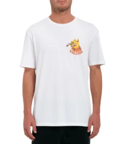 VOLCOM Fa Nando Von Arb T-Shirt - White -Kleding Winkel volcom fa nando von arb t shirt white 2