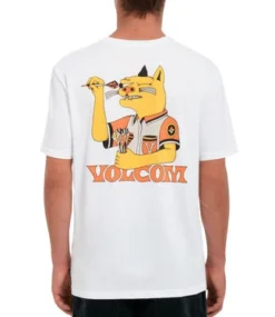 VOLCOM Fa Nando Von Arb T-Shirt - White