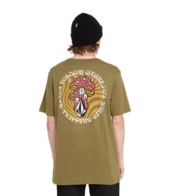 VOLCOM Farm To Yarn Psychike T-shirt - Old Mill