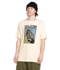VOLCOM Farm To Yarn Submerged T-shirt - Off White