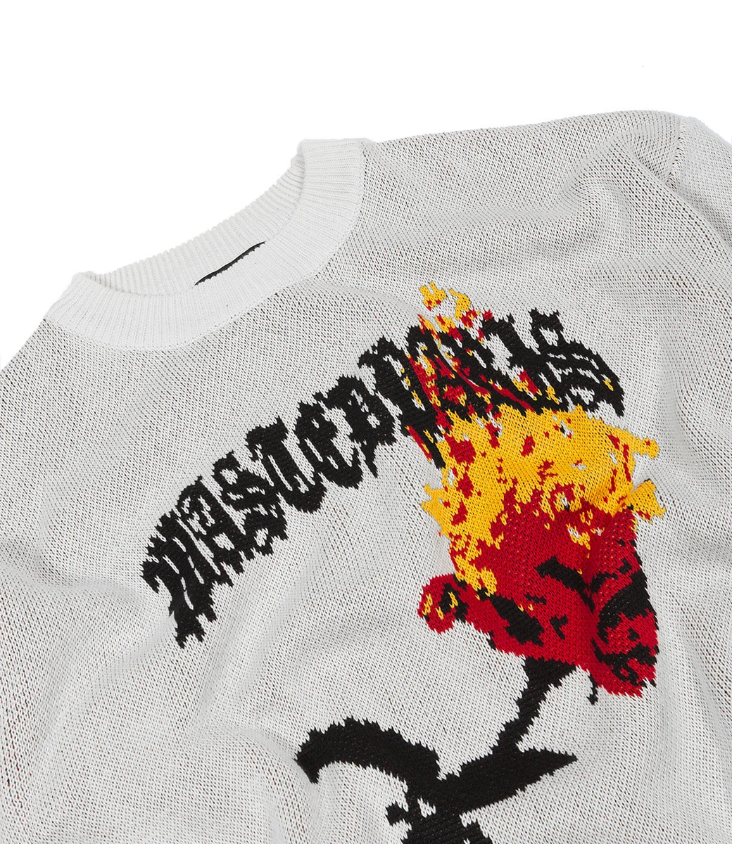 WASTED PARIS Sweater Loveless - Off White 3 WASTED PARIS Sweater Loveless - Off White - Afbeelding 3